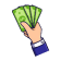 Logo ruka a cash